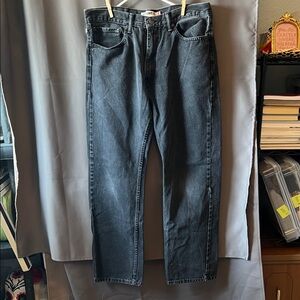 Men's Black Levi Jeans